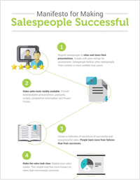 Manifesto for Making Salespeople Successful
