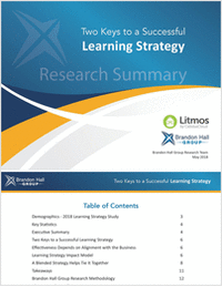 Two Keys to a Successful Learning Strategy