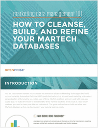 How to Cleanse, Build, and Refine Your MarTech Databases