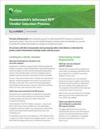 An Informed RFP Software Vendor Selection Process