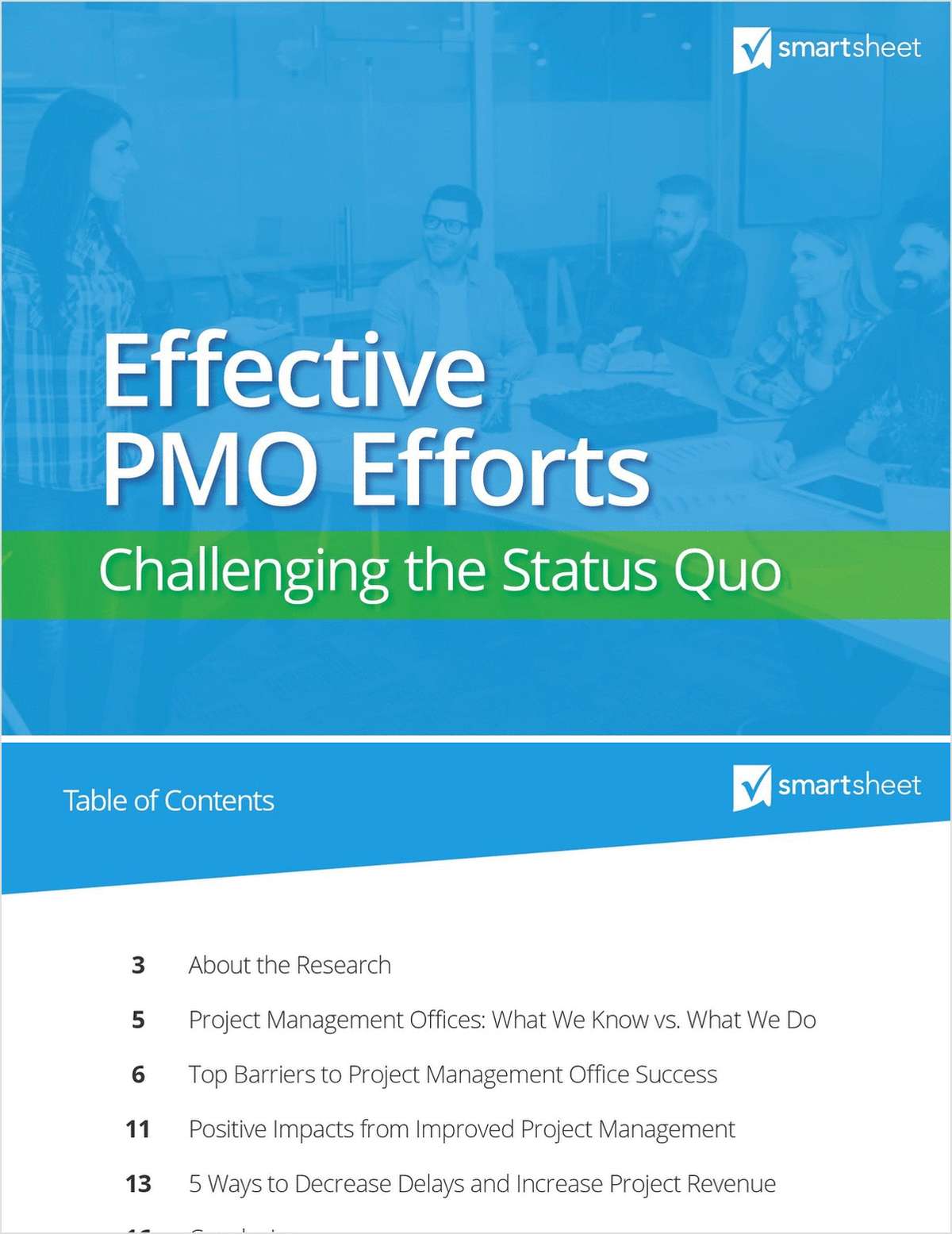 Effective PMO Efforts: Challenging the Status Quo