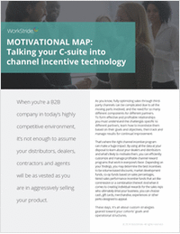 Motivational Map: Talking your C-suite into Channel Incentive Technology