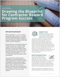 Drawing the Blueprint for Contractor Reward Program Success