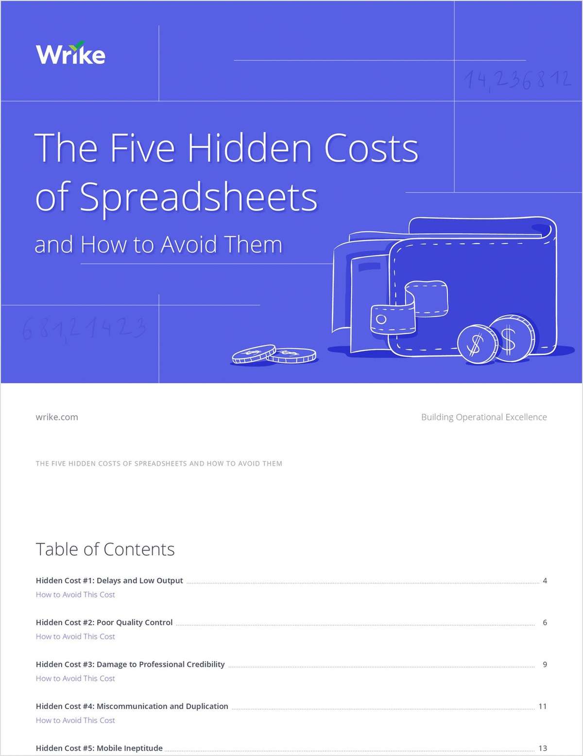 Five Hidden Costs of Spreadsheets and How to Avoid Them