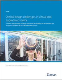 Optical Design Challenges in Virtual and Augmented Reality