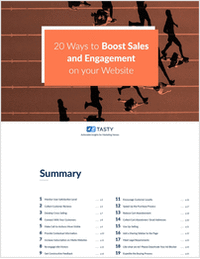 20 Ways to Boost Sales and Engagement on your Website