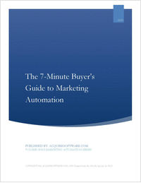 7-Minute Buyer's Guide: Selecting the Right Marketing Automation Platform for Your Organization