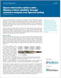 AirBorn Space-Rated Active Optical Cable Whitepaper