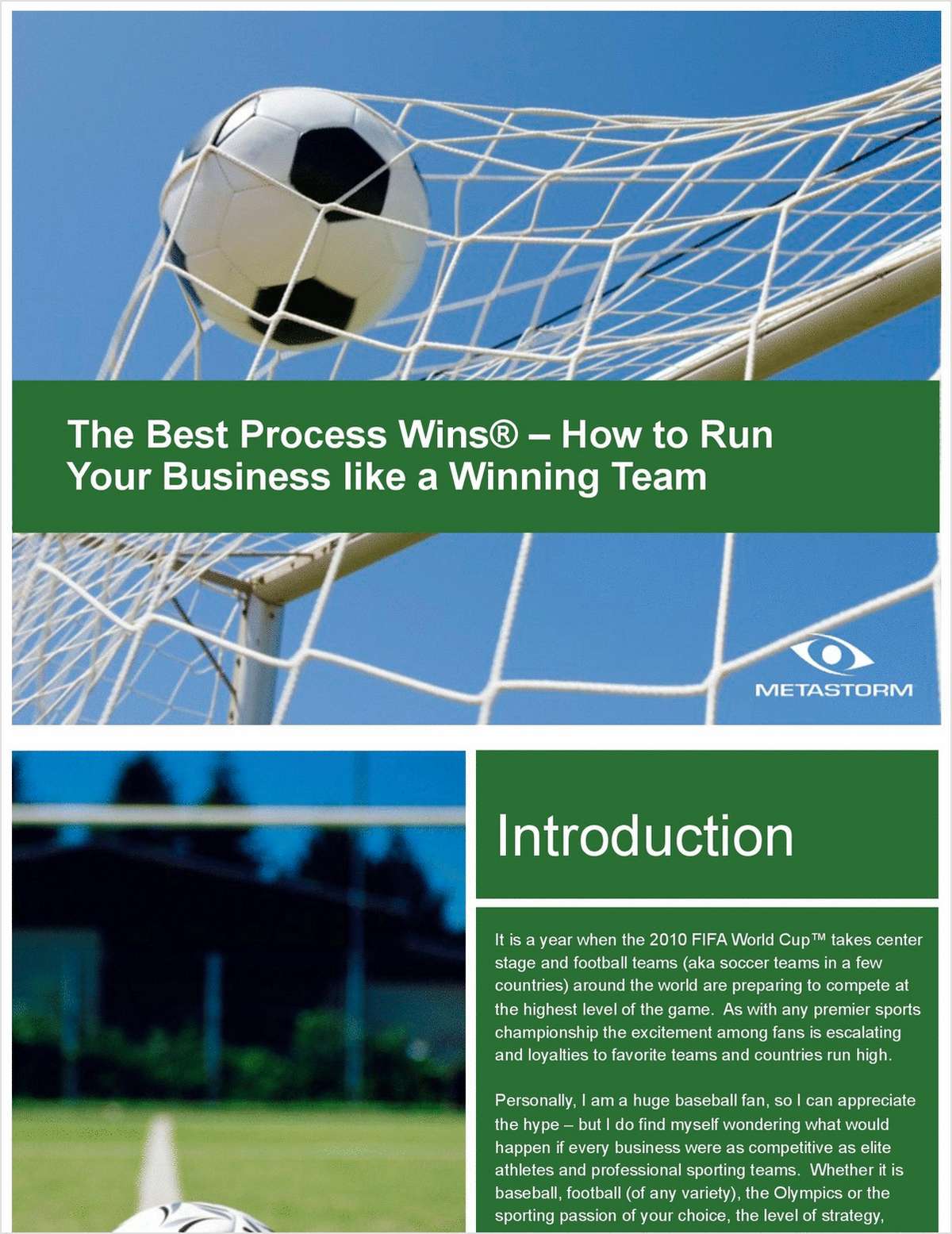 The Best Process Wins® – How to Run Your Business like a Winning Team