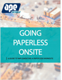 Going paperless onsite for Construction
