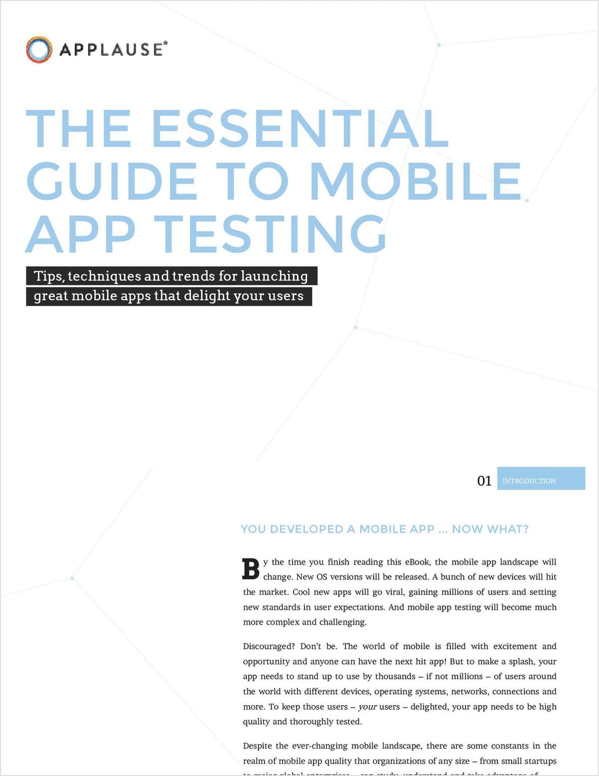 The Essential Guide to Mobile App Testing