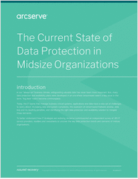 The Current State of Data Protection in Midsize Organizations