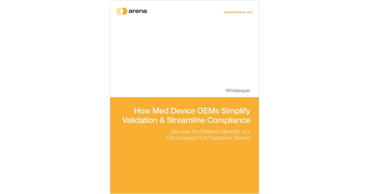 How Med Device OEMs Simplify Validation & Streamline Compliance