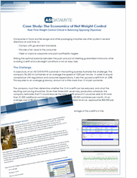 CASE STUDY: The Economics of Net Weight Control