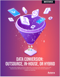 Data Conversion: Outsourced, In-House, or Hybrid?