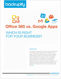 Office 365 vs Google Apps