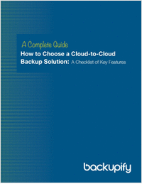 A Complete Guide: How to Select a SaaS Backup Vendor