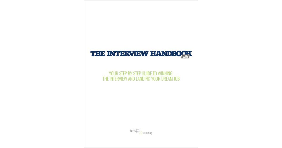 The Interview Handbook