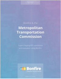 Bonfire & the Metropolitan Transportation Commission