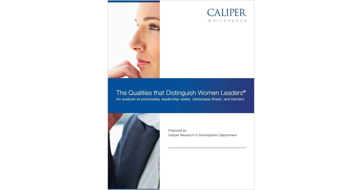 The Qualities that Distinguish Women Leaders®