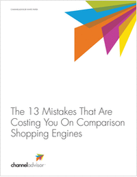 The 13 Mistakes that are Costing Retailers on Comparison Shopping Engines