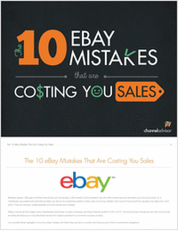 10 eBay Mistakes That Are Costing You Sales