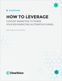 How to Leverage Content Marketing to Power Your B2B Marketing Automation Funnel