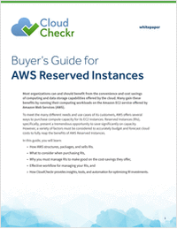 Buyer's Guide for AWS Reserved Instances
