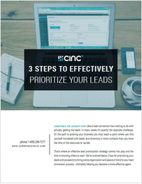 3 Steps to Effectively Prioritize Your Leads