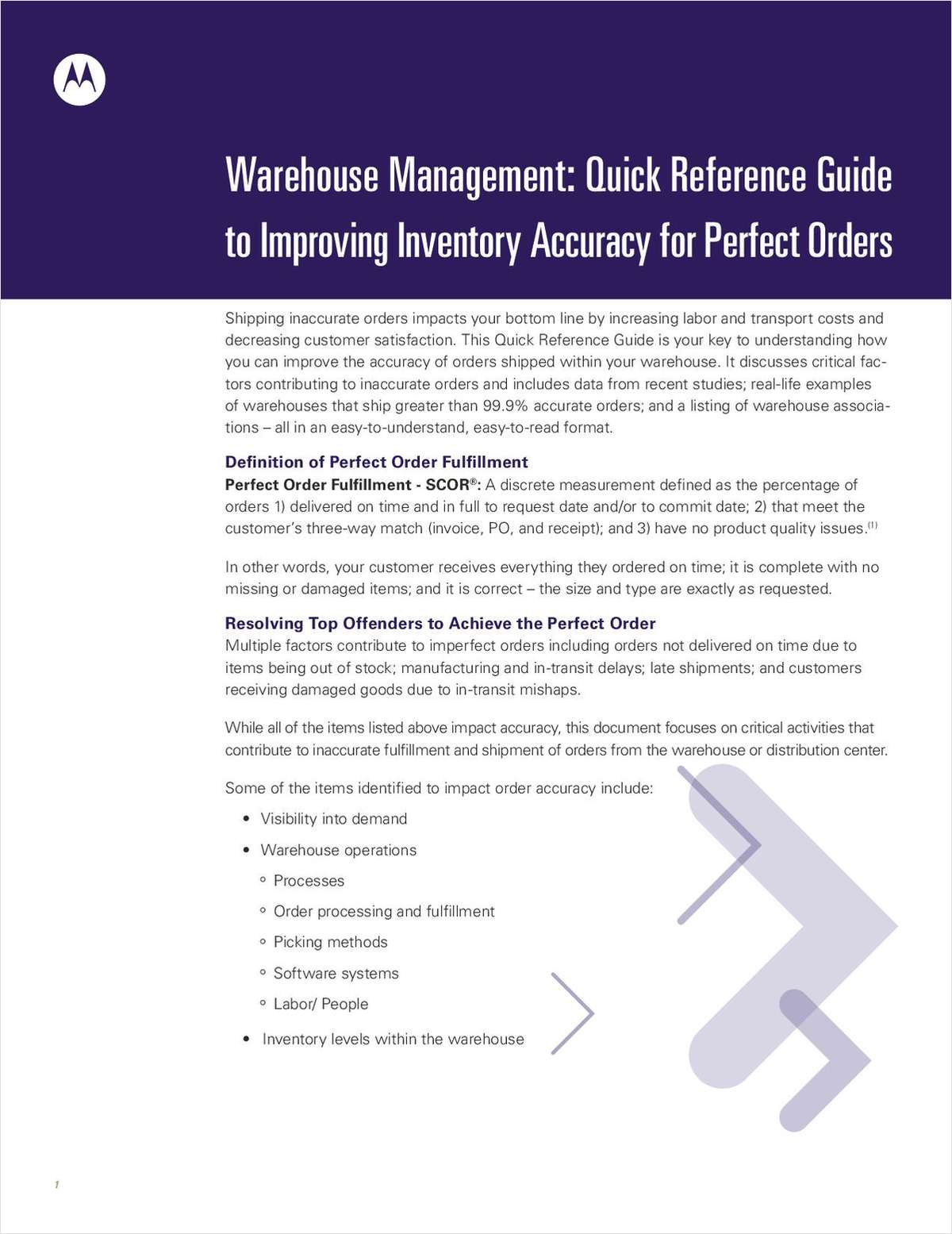 Elevate Inventory Accuracy for Perfect Orders