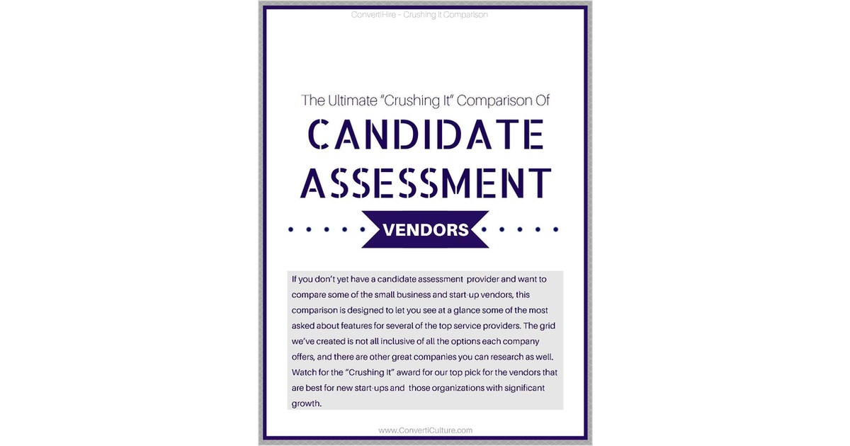The Ultimate Guide To Candidate Assessments