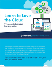 Learn To Love The Cloud