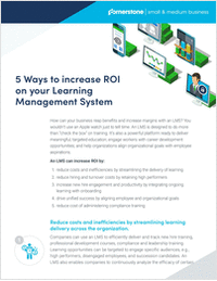 5 Ways To Increase ROI On Your Learning Management System