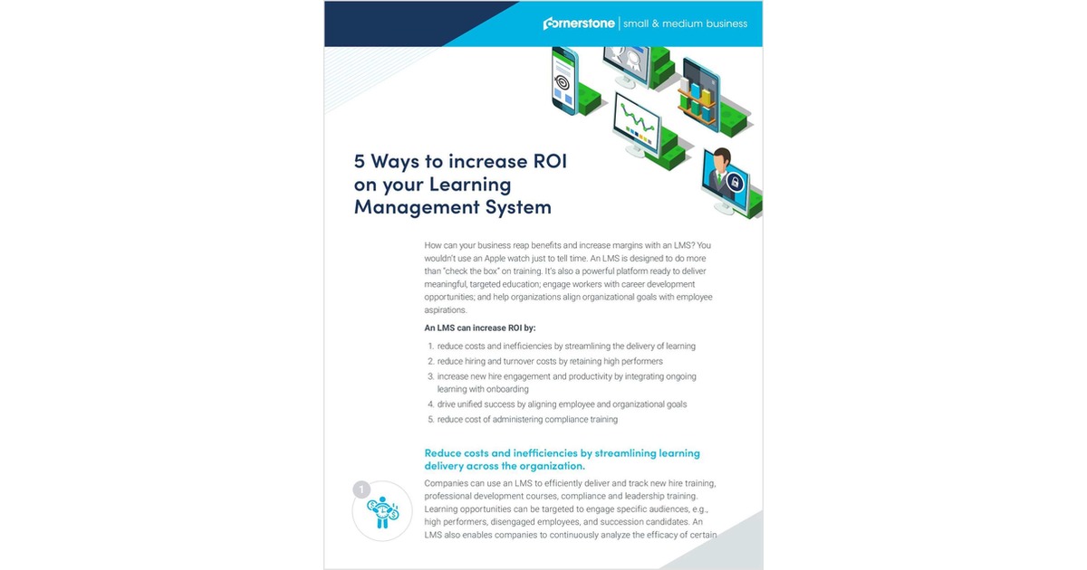 5 Ways To Increase ROI On Your Learning Management System