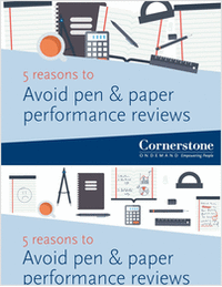 5 Reasons to Avoid Pen & Paper Performance Reviews in Growing Organizations