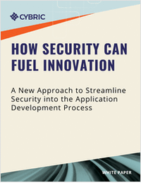 How Security Can Fuel Innovation