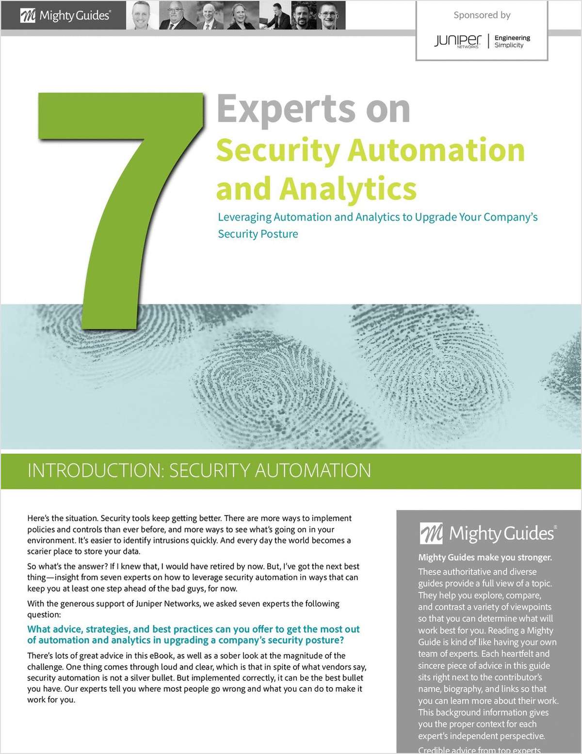 Security Automation & Analytics -- Advice from 7 Cybersecurity Experts [ASEAN Edition]