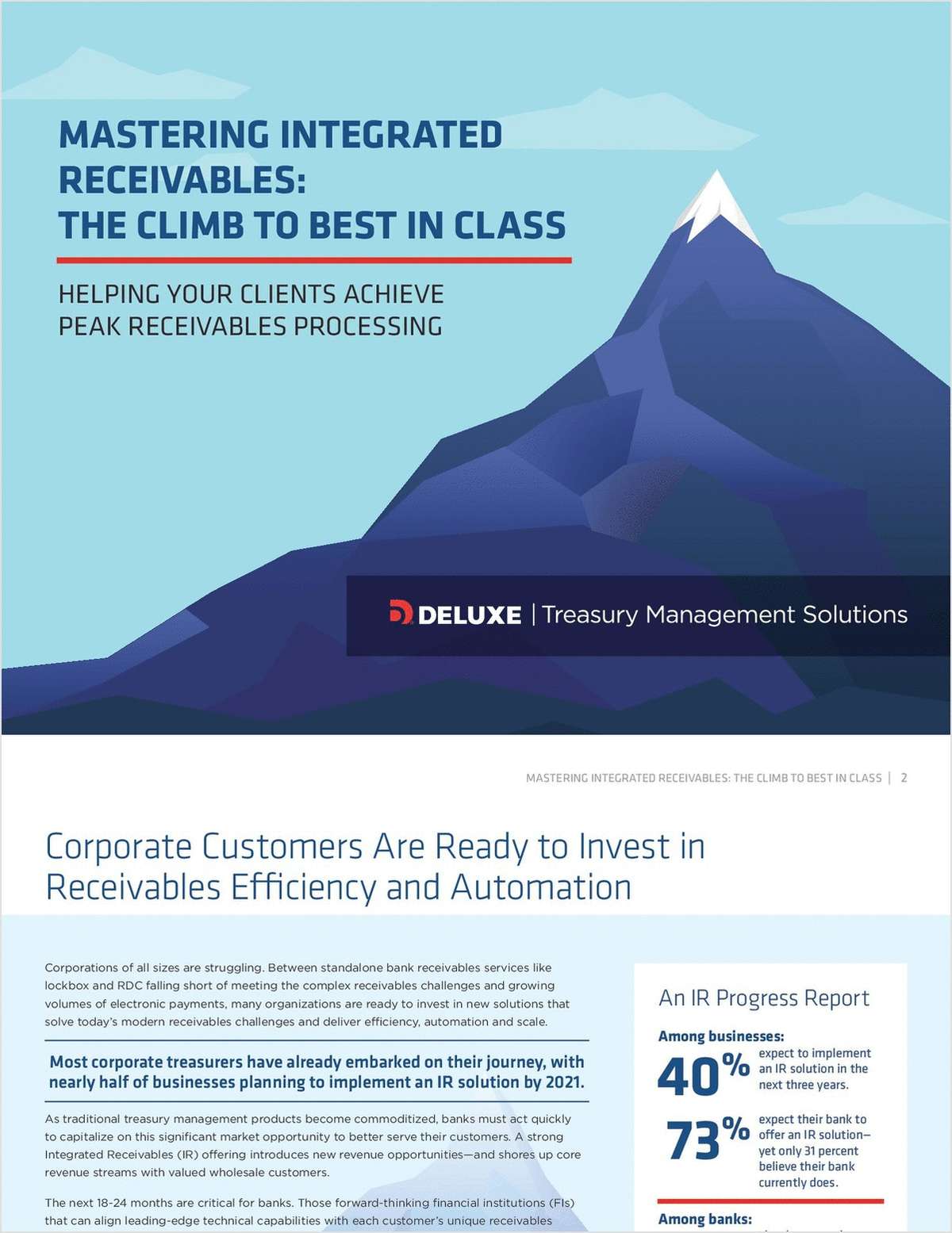 Mastering Integrated Receivables: The Climb to Best in Class