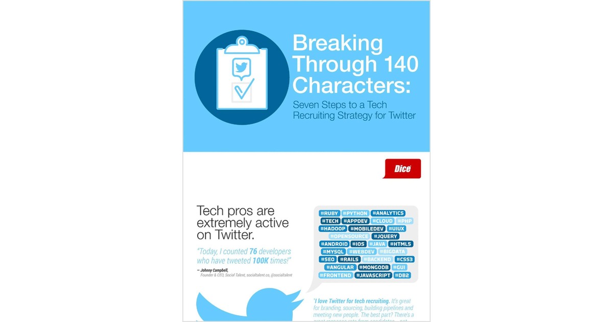 7 Steps to a Tech Recruiting Strategy for Twitter