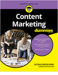 Getting Started with Content Marketing For Dummies
