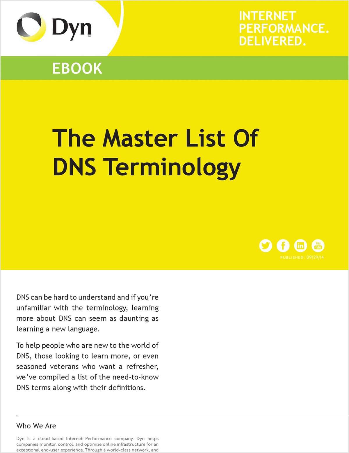 The Master List of DNS Terminology