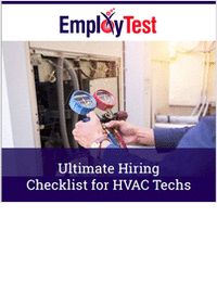 Ultimate Hiring Checklist for HVAC Companies