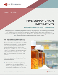 Five Supply Chain Imperatives for Pharmaceutical Companies