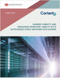 Coriant: Gaining Visibility and Managing Inventory Liability in Its Outsourced Supply Network