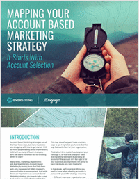 Mapping Your Account Based Marketing Strategy - It Starts With Account Selection