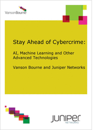 Using AI, Machine Learning and Other Advanced Technologies to Stay Ahead of Cybercrime (VansonBourne Research)