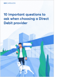 10 important questions to ask your Direct Debit provider