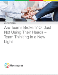Are Teams Broken? Or Just Not Using Their Heads -- Team Thinking in a New Light