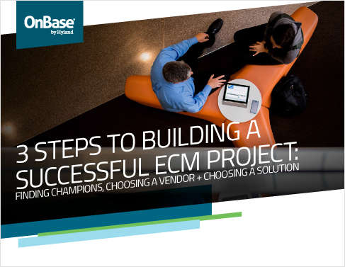 Three Steps to Building a Successful ECM Project