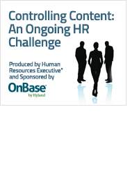Controlling Content: An Ongoing HR Challenge